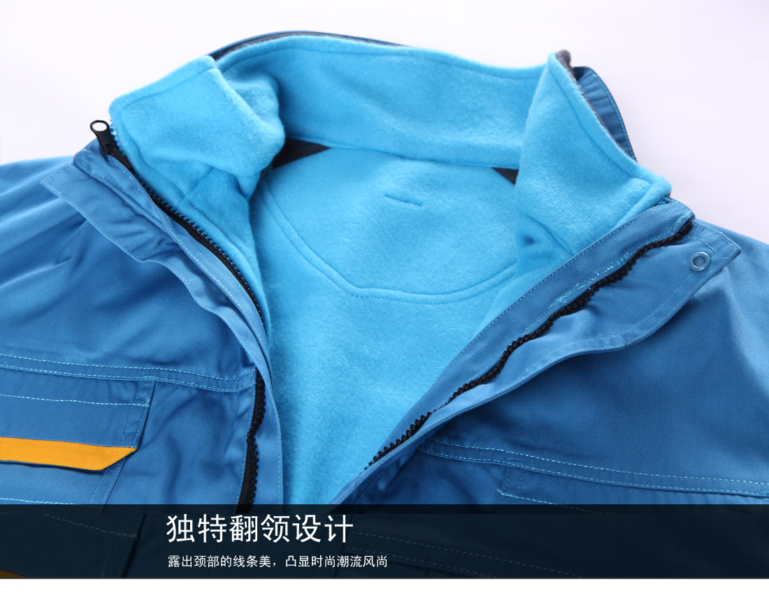 独特翻领设计,露出颈部线条美