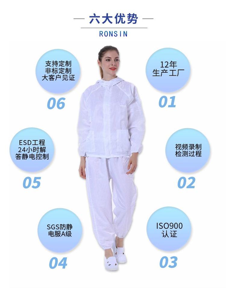 防静电服优势 防静电服优势